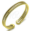 Aro Individual 07.213.0023 Oro Laminado, Diseño de Torcido, Pulido, Tono Dorado (08 MM Thickness, One size fits all)