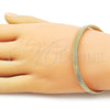 Aro Individual 07.282.0072 Oro Laminado, Diseño de Torcido, Pulido, Tono Dorado (06 MM Thickness, One size fits all)