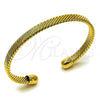 Aro Individual 07.282.0072 Oro Laminado, Diseño de Torcido, Pulido, Tono Dorado (06 MM Thickness, One size fits all)