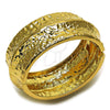 Aro Individual 07.307.0040.05 Oro Laminado, Pulido, Tono Dorado (30 MM Thickness, Size 5 (2.50 Diameter))