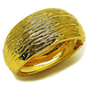 Aro Individual 07.307.0051.05 Oro Laminado, Diamantado, Tono Dorado (35 MM Thickness, Size 5 (2.50 Diameter))