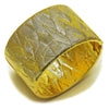 Aro Individual 07.307.0057.05 Oro Laminado, Diseño de Torcido, Diamantado, Tono Dorado (45 MM Thickness, Size 5 (2.50 Diameter))