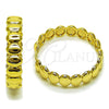 Argolla Huggie 02.237.0046.35 Oro Laminado, Pulido, Tono Dorado
