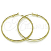Argolla Grande 02.213.0903.60 Oro Laminado, Diamantado, Tono Dorado