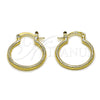 Argolla Pequeña 02.170.0593.20 Oro Laminado, Mate, Tono Dorado