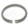 Aro Individual 07.138.0027 Acero Inoxidable, Diseño de Torcido, Pulido, Tono Plateado (Thickness, One size fits all)