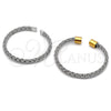 Aro Individual 07.138.0027.1 Acero Inoxidable, Diseño de Torcido, Pulido, Dos Tonos (Thickness, One size fits all)