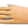 Anillo Elegante 01.163.0014 Oro Laminado, Pulido, Tono Dorado (One size fits all)