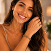 Pulsera Elegante 03.363.0006.09 Acero Inoxidable, Pulido, Dos Tonos (Thickness, 9 Inches Length)