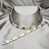 Collar y Pulsera 06.116.0108 Acero Inoxidable, Pulido, Dos Tonos