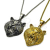 Collares con Dije 04.222.0001.24 Acero Inoxidable, Pulido, Tono Plateado (03 MM Thickness, 24 Inches Length)