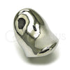 Anillo Elegante 01.213.0039.1 Rodio Laminado, Pulido, Rodinado (Talla Unica)