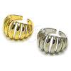 Anillo Elegante 01.163.0020.1 Rodio Laminado, Pulido, Rodinado (Talla Unica)
