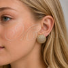 Arete Gancho Frances 02.266.0087.16 Oro Laminado, con Zirconia Cubica Blanca, Pulido, Tono Dorado