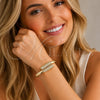 Aro Individual 07.413.0009.04 Oro Laminado, con Zirconia Cubica Blanca, Pulido, Tono Dorado (Grosor 18 MM, Talla 4 (2,25 de Diámetro))