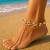 Pulsera Básica 04.213.0345.10 Oro Laminado, Diseño de Puff Mariner, Pulido, Tono Dorado (Grosor 11.3 MM, 10 Pulgadas de Largo)
