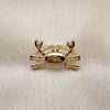 Anillo Elegante 01.381.0016 Oro Laminado, Pulido, Tono Dorado (Talla Unica)
