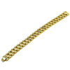 Pulsera Elegante 03.283.0503.07 Oro Laminado, con Zirconia Cubica Blanca, Pulido, Dorado