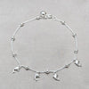 Tobillera Elegante 03.409.0060.10 Plata Rodinada, Diseño de Delfin y Bola, Diseño de Delfin, Pulido, Plateado