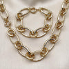 Collar y Pulso 06.429.0010 Oro Laminado, Pulido, Dorado