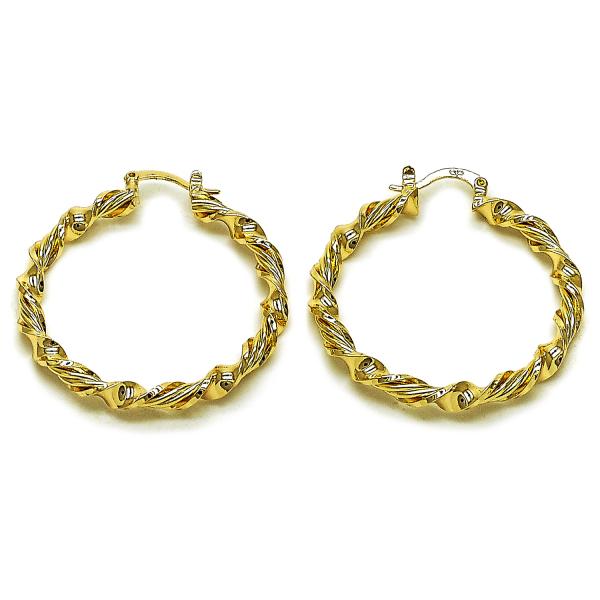 Argolla Mediana 02.170.0556.40 Oro Laminado, Pulido, Dorado