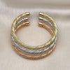 Aro Trio 07.170.0013 Oro Laminado, Pulido, Tricolor