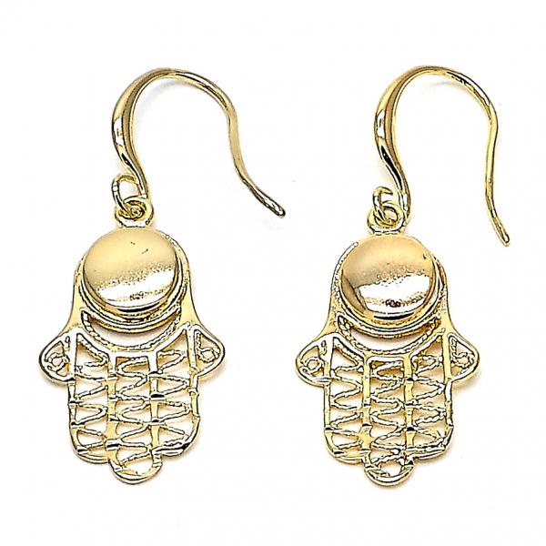 Arete Colgante 02.59.0063 Oro Laminado, Pulido, Dorado