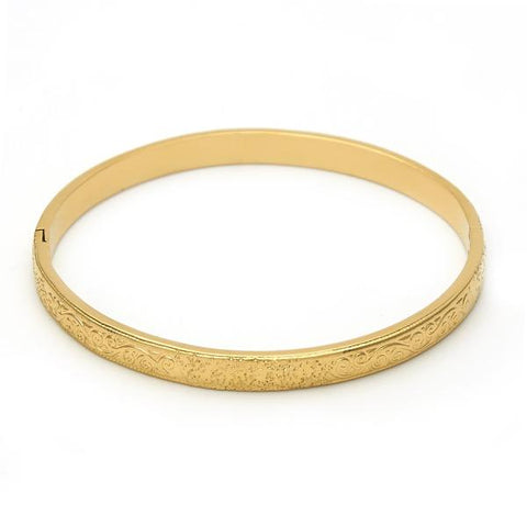 Aro Individual 07.156.0038.04 Oro Laminado, Diamantado, Dorado