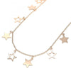 Collares con Dije 04.336.0184.1.16 Plata Rodinada, Diseño de Estrella, Pulido, Oro Rosado