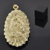 Dije Religioso 5.185.008 Oro Laminado, Diseño de Guadalupe, Diamantado, Dorado