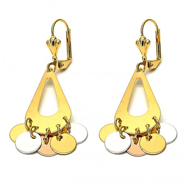 Arete Chandelier 02.32.0199 Oro Laminado, Pulido, Tricolor