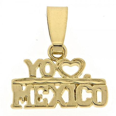 Dije Elegante 5.181.031 Oro Laminado, Dorado