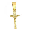 Dije Religioso 5.191.028 Oro Laminado, Diseño de Crucifijo, Diamantado, Dorado