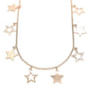Collares con Dije 04.336.0184.1.16 Plata Rodinada, Diseño de Estrella, Pulido, Oro Rosado