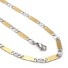 Collar y Pulso 04.113.0055.24 Acero Inoxidable, Diseño de Mariner, Diamantado, Dos Tonos