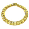 Pulsera Solida 03.102.0077.1.07 Oro Laminado, Diamantado, Dorado