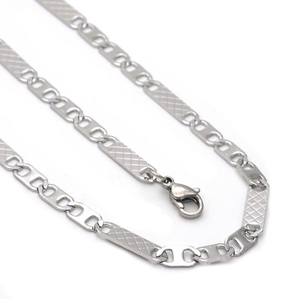 Collar y Pulso 04.113.0054.24 Acero Inoxidable, Diseño de Mariner, Diamantado, Acero