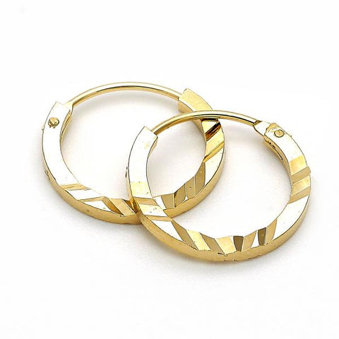 Argolla de Niño 5.159.103 Oro Laminado, Diamantado, Dorado