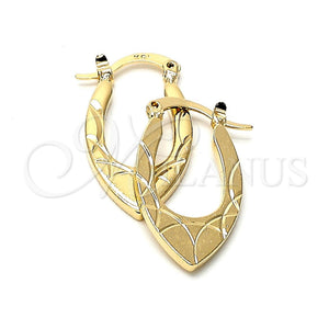 Argolla Pequeña 5.148.024 Oro Laminado, Diamantado, Tono Dorado
