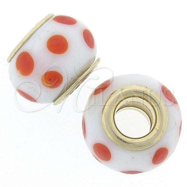 Dije Love Link 5.160.003 Oro Laminado, Esmaltado, Tono Dorado