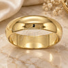 Anillo de Boda 5.164.031.06 Oro Laminado, Pulido, Tono Dorado (Tamaño 6)