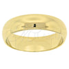 Anillo de Boda 5.164.031.06 Oro Laminado, Pulido, Tono Dorado (Size 6)