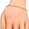 Pulsera Básica 5.222.029.07 Oro Laminado, Diseño de Mariner, Pulido, Tono Dorado (0.80 Gauge, 04 MM Thickness, 7 Inches Length)