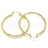 Argolla Grande 5.134.021.45 Oro Laminado, Pulido, Tono Dorado