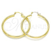 Argolla Grande 5.134.021.45 Oro Laminado, Pulido, Tono Dorado