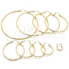 Argolla Grande 5.134.021.45 Oro Laminado, Pulido, Tono Dorado