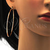Argolla Grande 5.134.004.60 Oro Laminado, Pulido, Tono Dorado