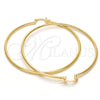 Argolla Grande 5.134.004.60 Oro Laminado, Pulido, Tono Dorado
