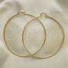 Argolla Grande 5.134.004.60 Oro Laminado, Pulido, Tono Dorado