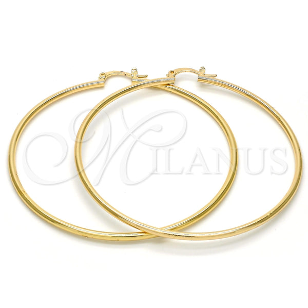 Argolla Grande 5.134.004.60 Oro Laminado, Pulido, Tono Dorado